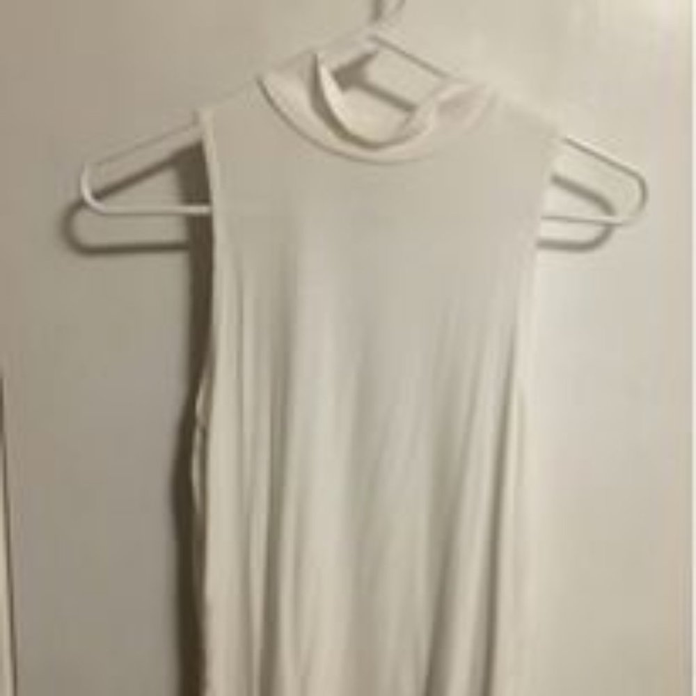 mock neck top